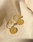 Murkani Small Hoop Earrings Gold