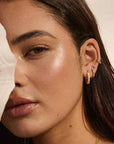 Murkani Soul Protector Small Shell Earrings Gold Plated