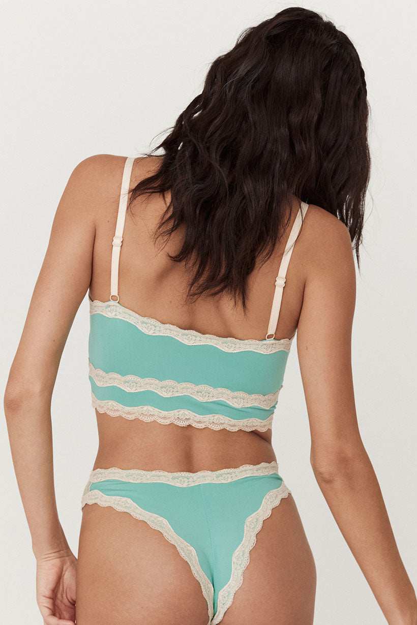 Spell Amour Lace Bralette Seafom