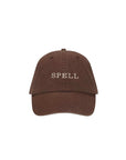 Spell Embroidered Cap Cacao