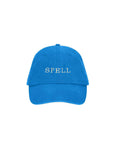 Spell Embroidered Cap Sea Blue