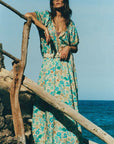Spell Goldie Maxi Skirt Lagoon