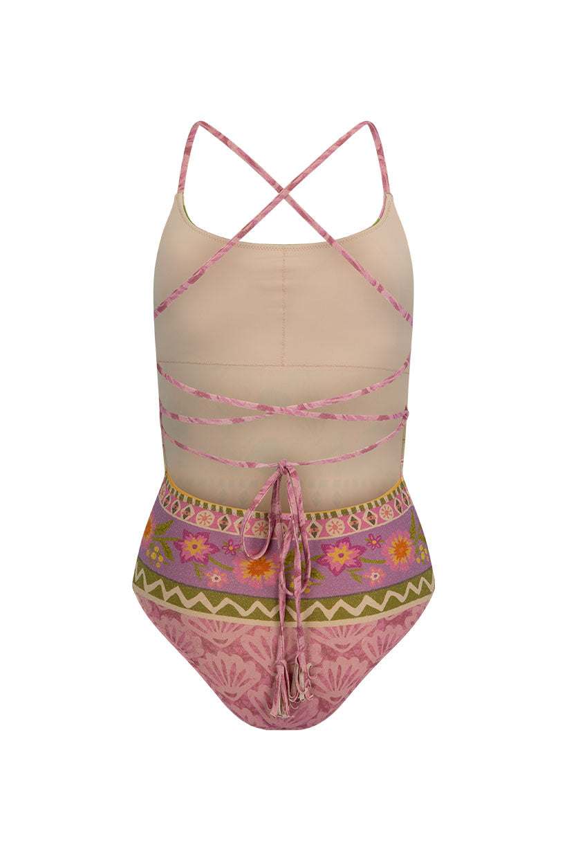 Spell Goldie Shimmer One Piece Desert Rose