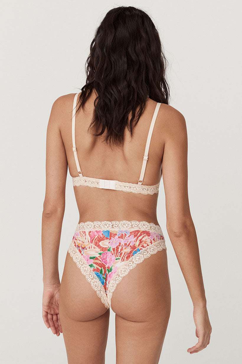 Spell Painters Garden Lace Brief Crimson