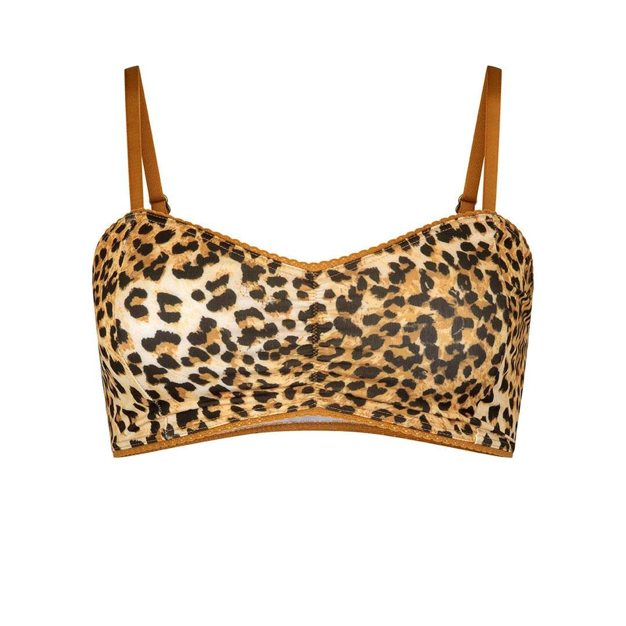 Spell Samantha Bralette Vintage Leopard