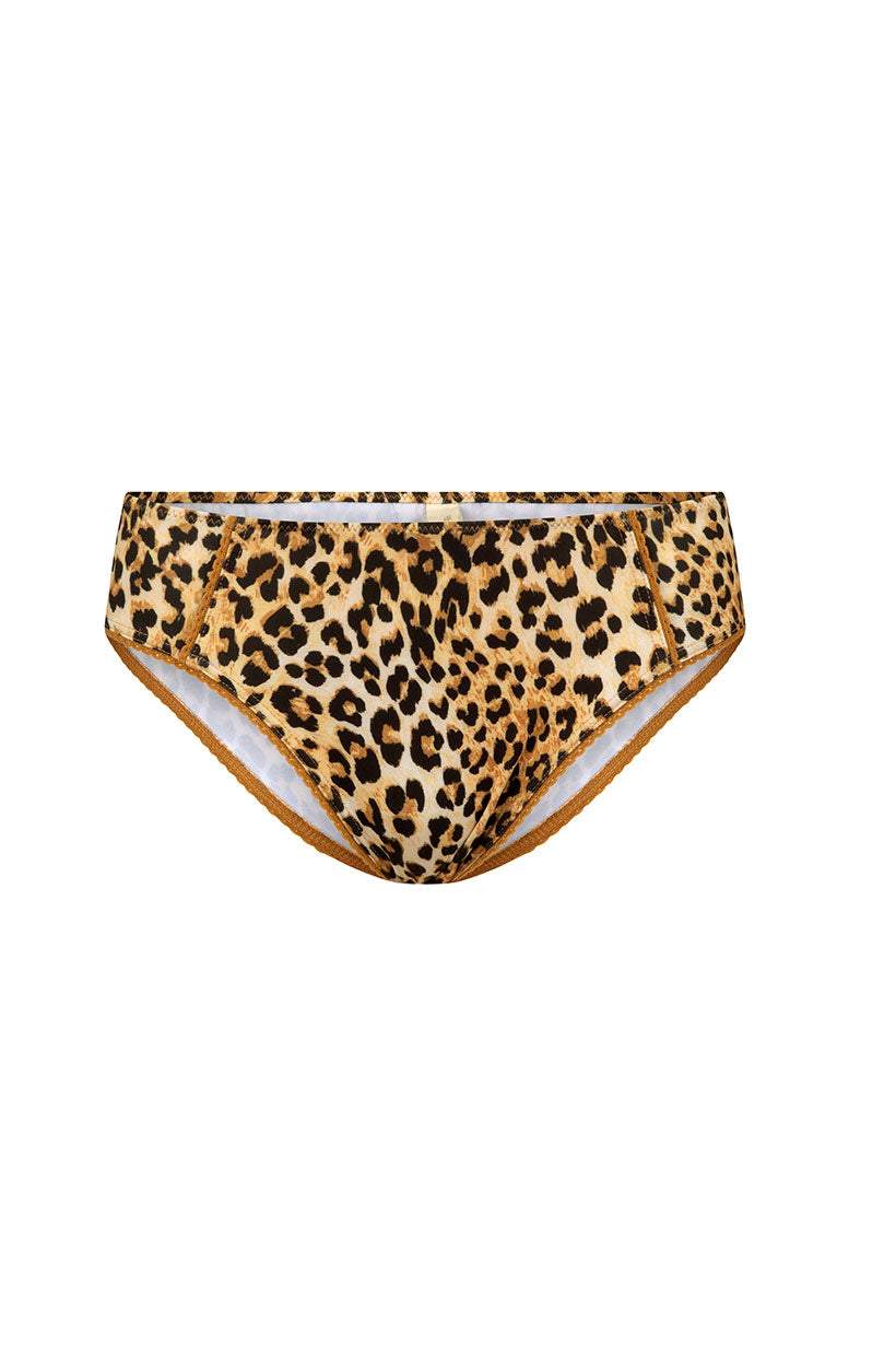 Spell Samantha Brief Vintage Leopard