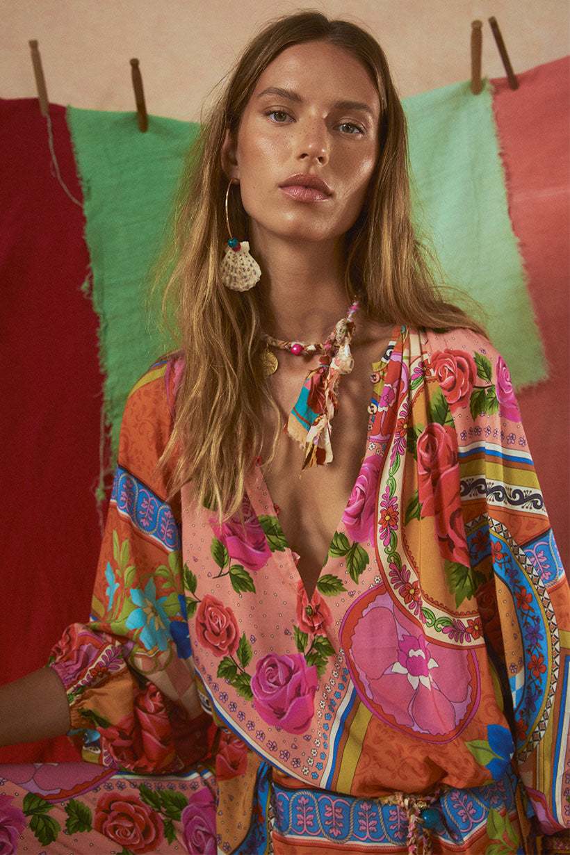 Spell Aphrodite Blouse Rose 