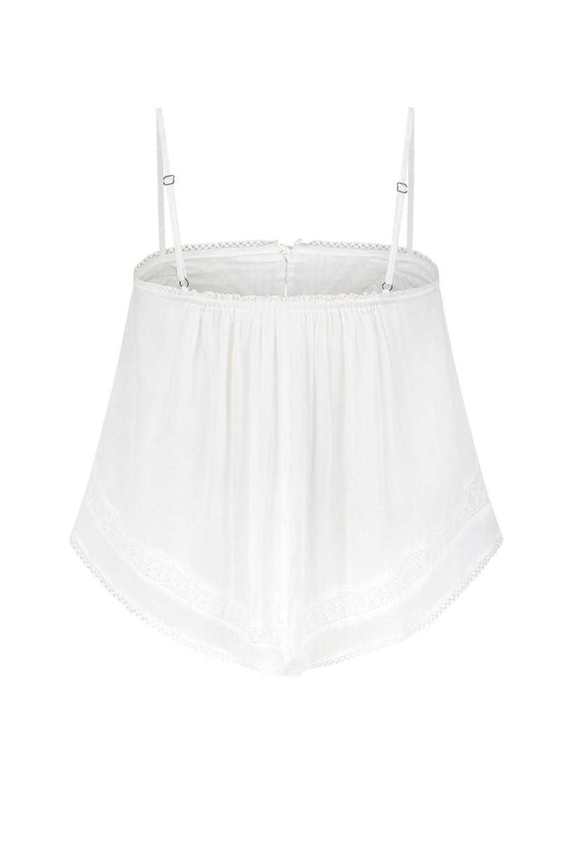 Spell Hera Lace Crop Salt