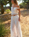 Spell Yaya Lace Pant Antique White