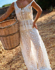 Spell Yaya Lace Pant Antique White