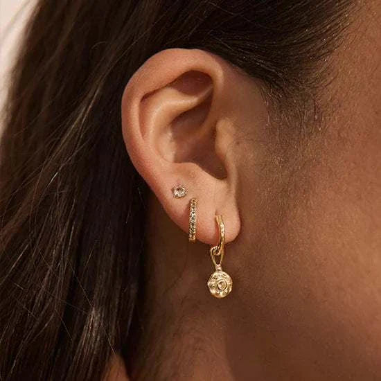 Murkani Night Sky Earrings Gold Plated