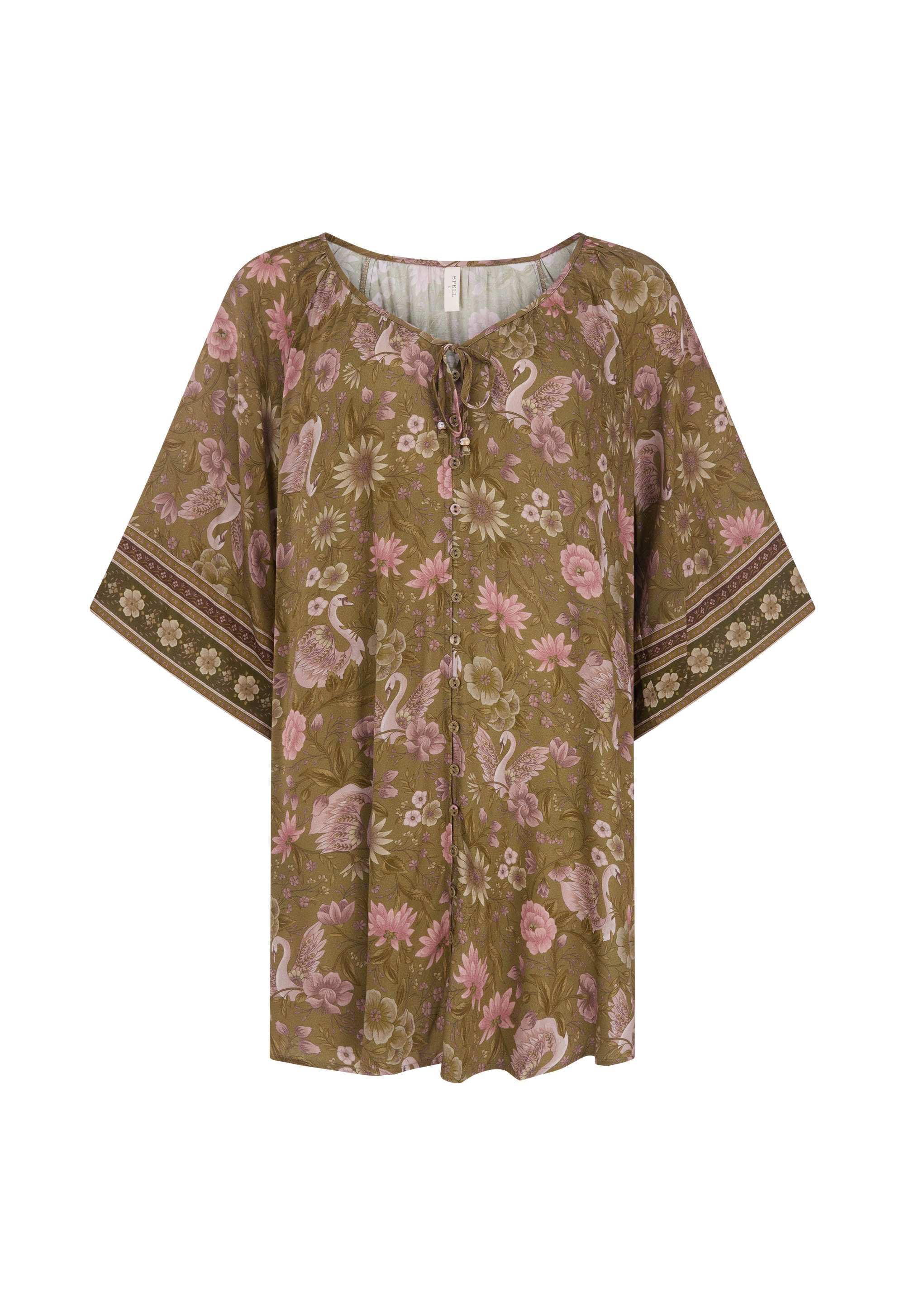 Spell Swan Lake Tunic Dress Sage