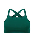 Nagnata Crossbody Wool Bralet Kelp