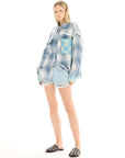 Tales Patchwork Western Flannel Shirt
