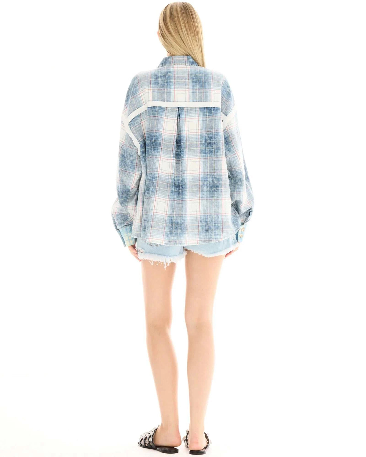 Tales Patchwork Western Flannel Shirt