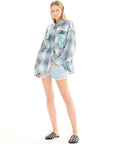 Tales Patchwork Western Flannel Shirt