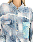 Tales Patchwork Western Flannel Shirt