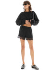 The Tales Lace Athena Shorts Black