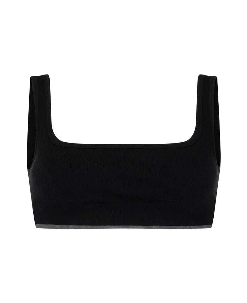 Nagnata Classic Wool Bralet Black