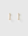 Arms of Eve Tabitha Gold Huggie Earrings
