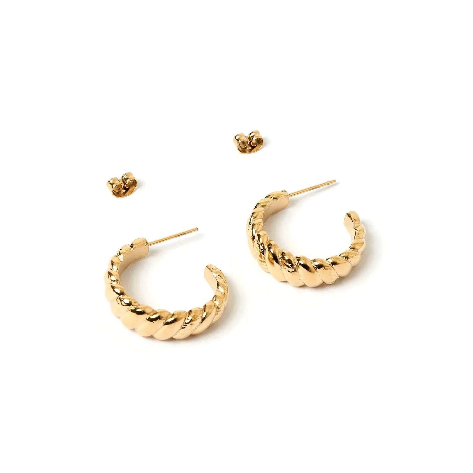 Arms of Eve Tilly Gold Hoop Earrings