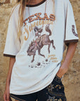 Spell Texas Sweetheart Oversized Tee Vintage Cream