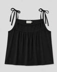 Deiji Studios Tied Cami Black
