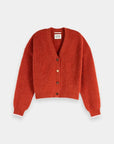 Scotch and Soda Fuzzy Relaxed Cardigan Ketchu