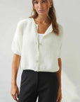 Charli Emme Cardigan Ivory One Size