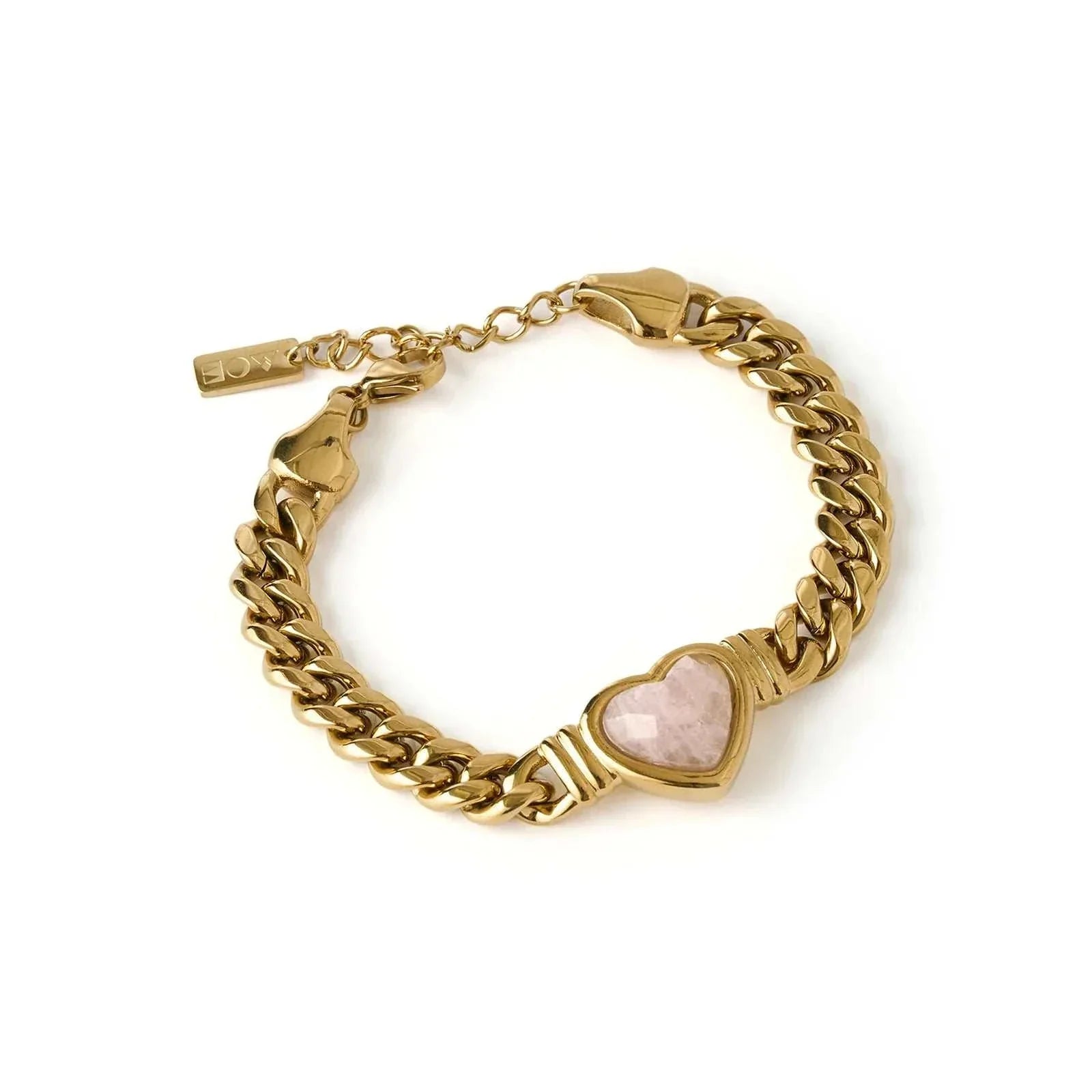 Arms of Eve Valentine Bracelet Rose Quartz