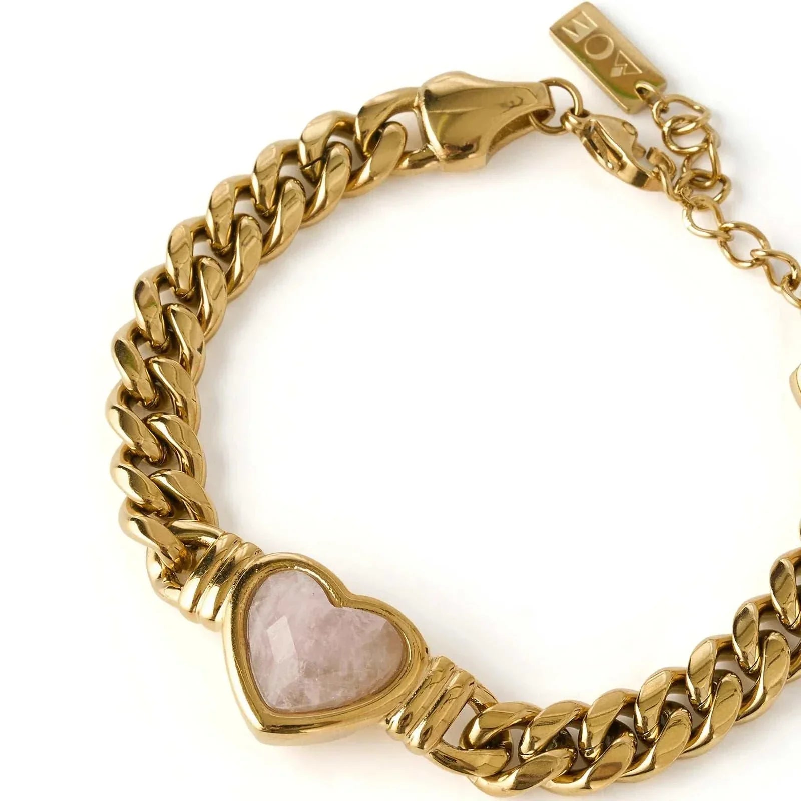 Arms of Eve Valentine Bracelet Rose Quartz