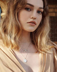 Murkani Nostalgic Fob Necklace Sterling Silver