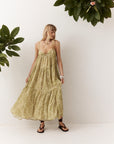 Kinga Csilla Viper Neroli Maxi Dress