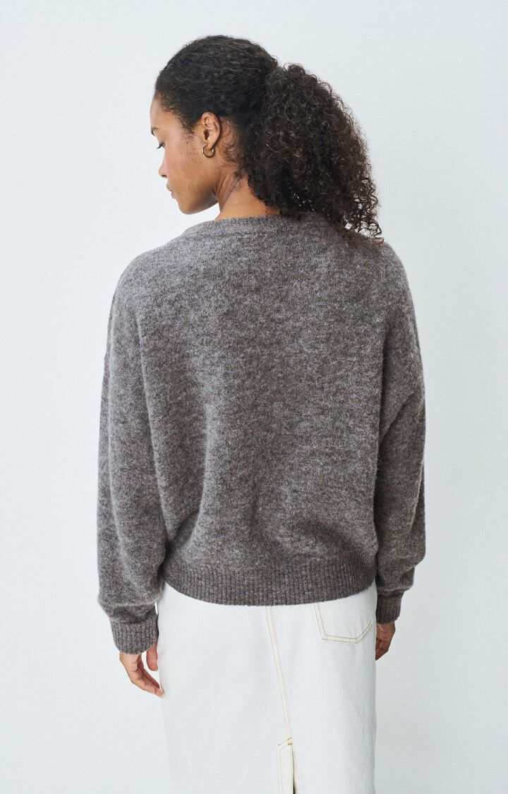 American Vintage Womens Sweater Vitow Steel Melange