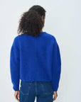American Vintage Cardigan Vitow Royal Blue