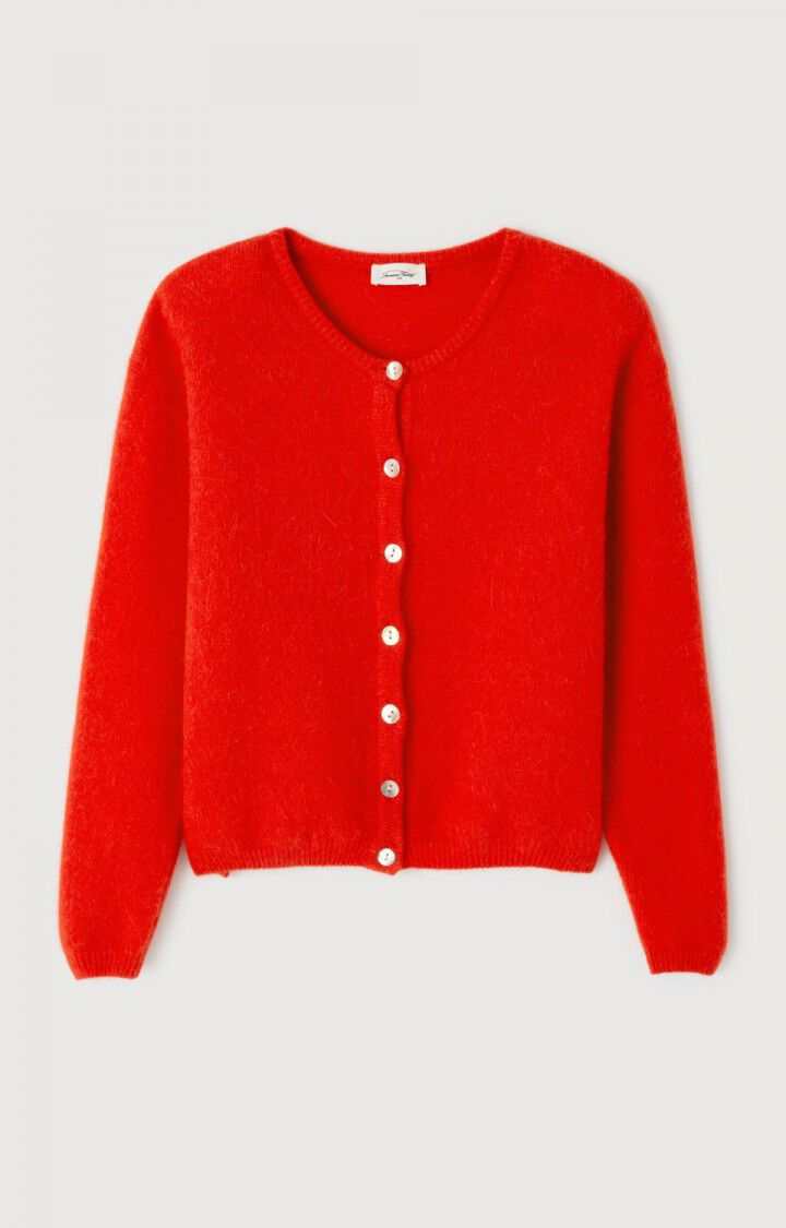 American Vintage Vitow Cardigan Strawberry