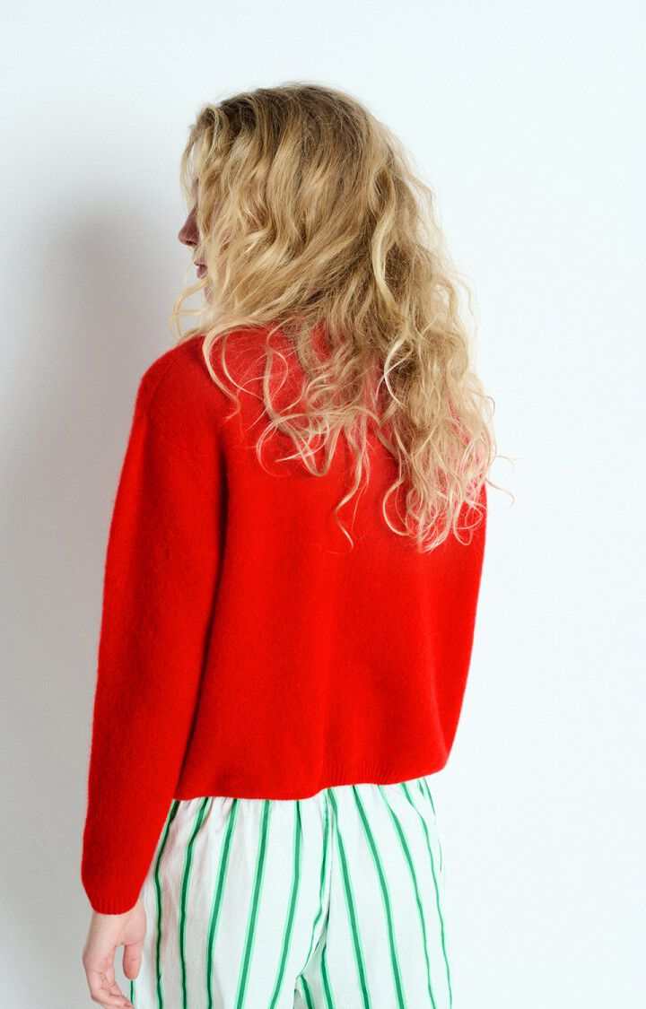 American Vintage Vitow Cardigan Strawberry