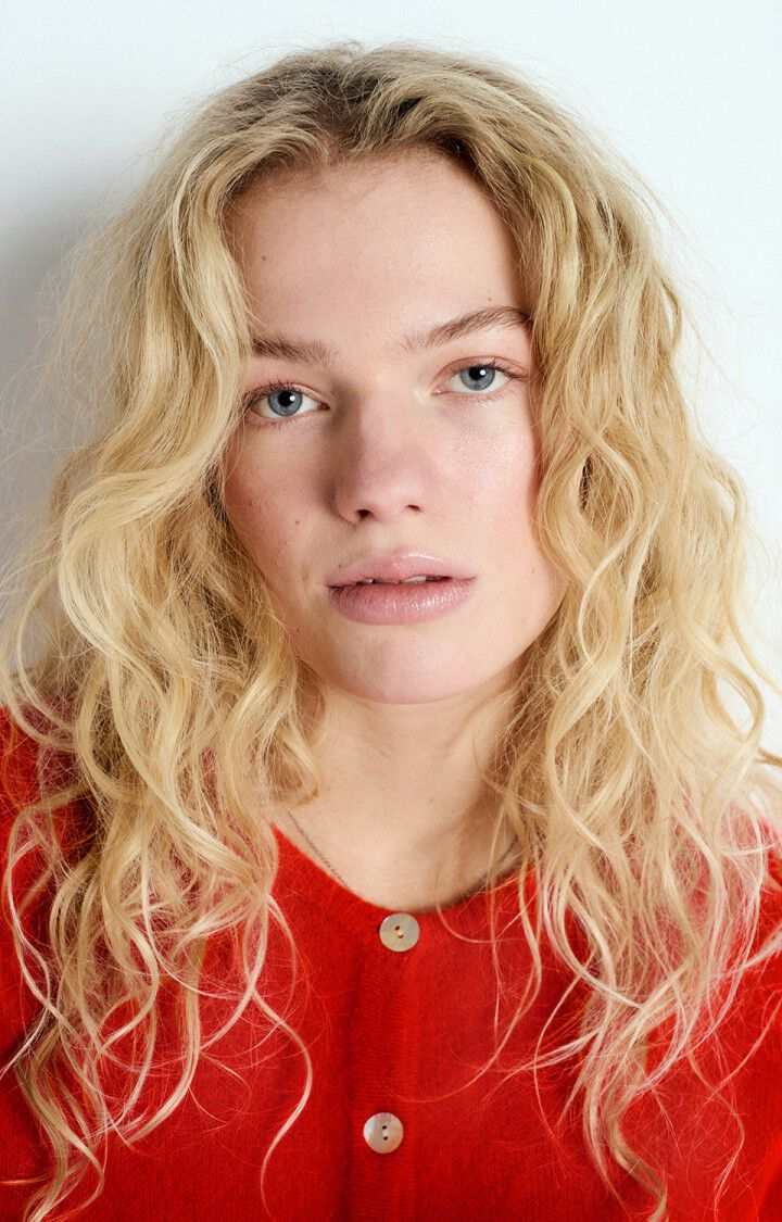 American Vintage Vitow Cardigan Strawberry