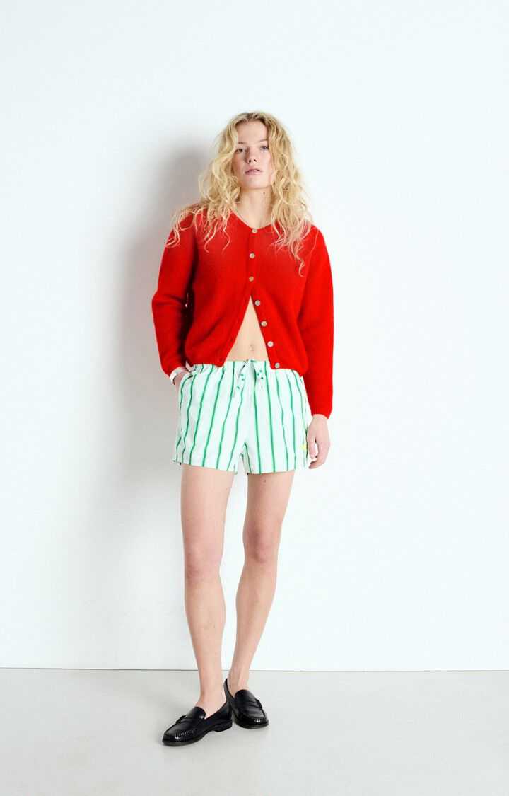American Vintage Vitow Cardigan Strawberry