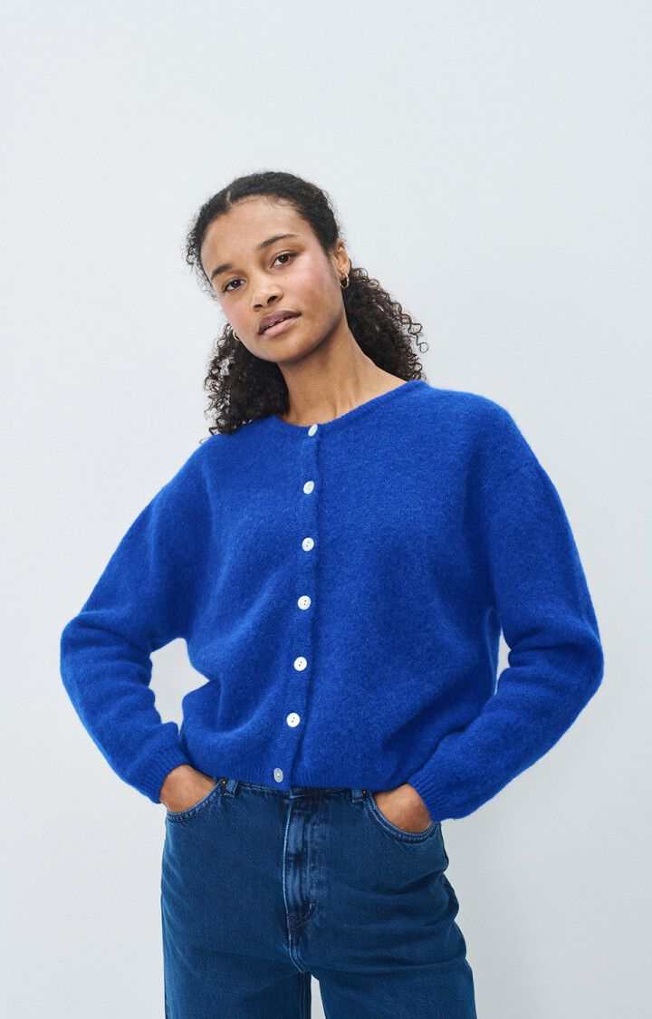 American Vintage Vitow Cardigan Royal Blue