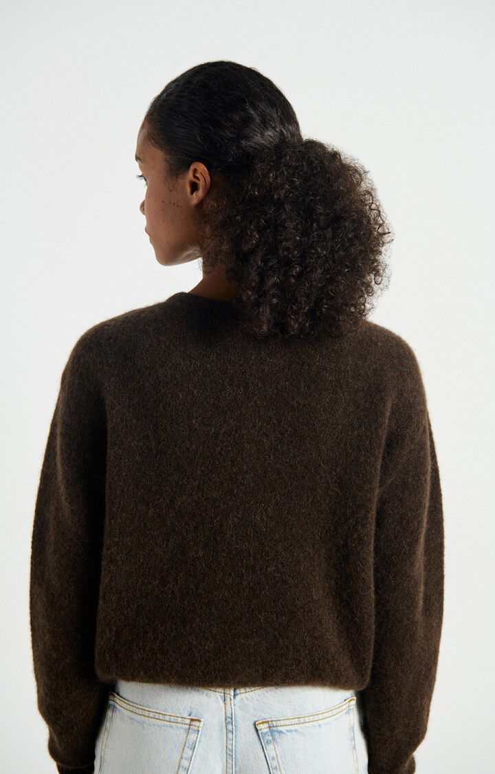 American Vintage Vitow Cardigan Coffee Melange