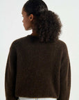 American Vintage Vitow Cardigan Coffee Melange
