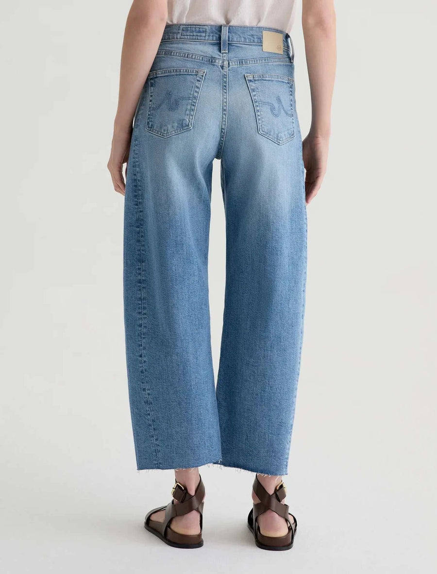AG Hattie Crop High Rise Barrel Helios