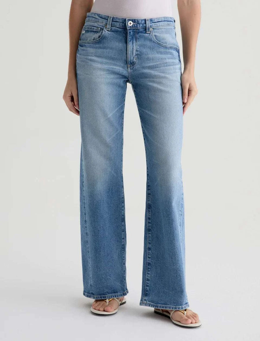 AG Adria Low Rise Twisted Wide Leg