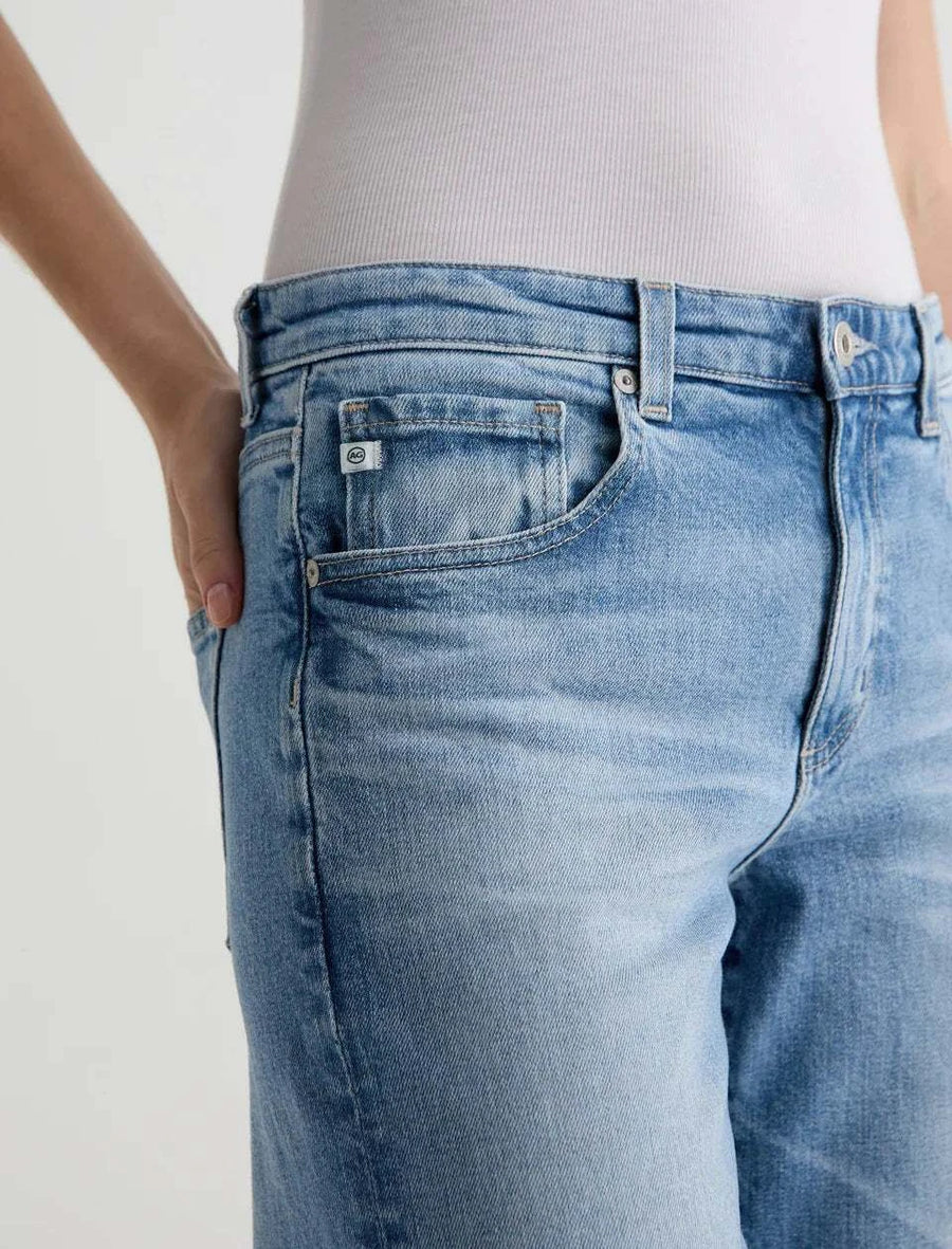 AG Adria Low Rise Twisted Wide Leg