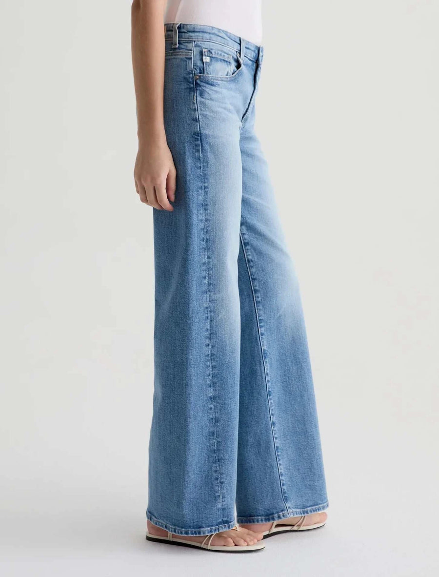 AG Adria Low Rise Twisted Wide Leg