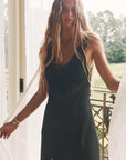 Spell Vina Lace Slip Dress Midnight