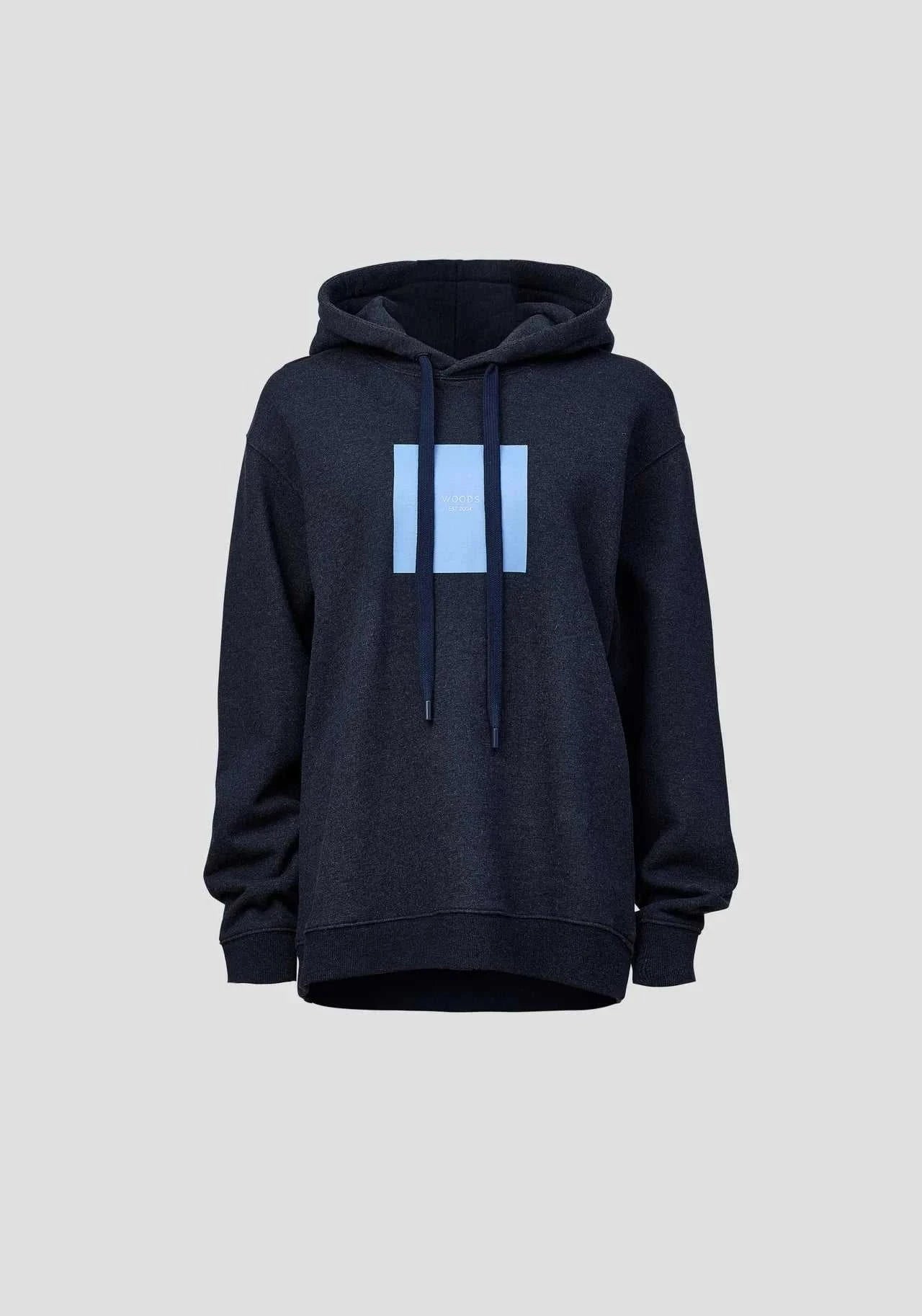 Viktoria and Woods Unisex Hoodie Navy Marle