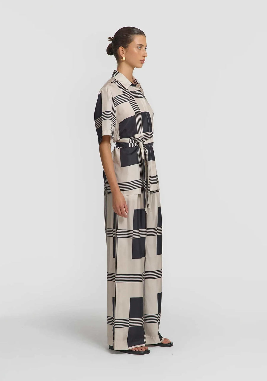 Viktoria and Woods Godfrey Shirt Arabesque Tile