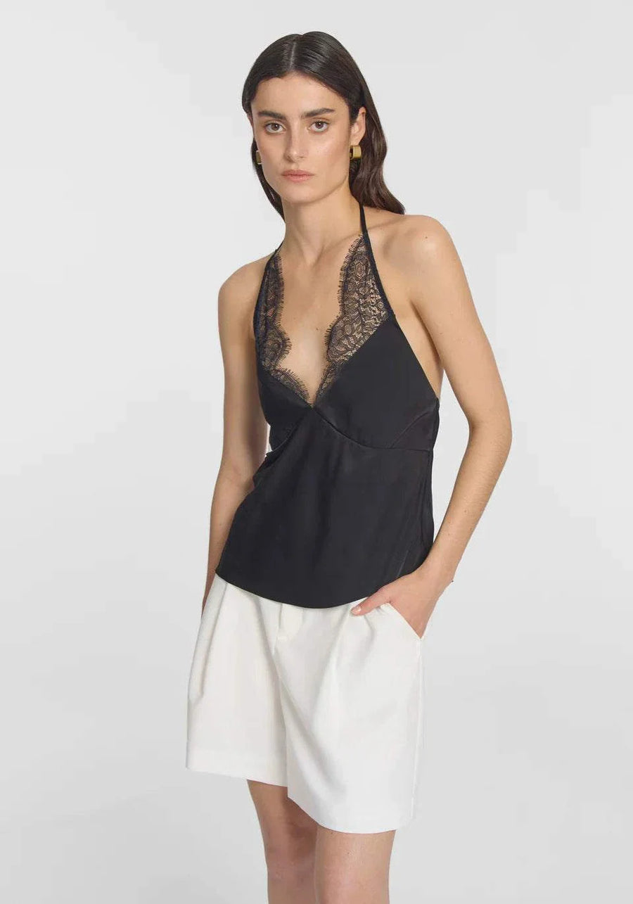 Viktoria and Woods Culture Top Black